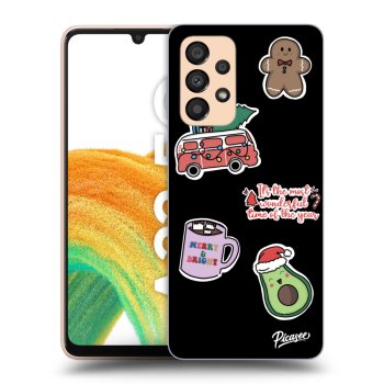 Picasee ULTIMATE CASE pentru Samsung Galaxy A33 5G A336 - Christmas Stickers