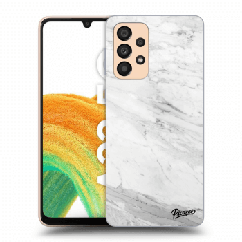 Picasee ULTIMATE CASE pentru Samsung Galaxy A33 5G A336 - White marble