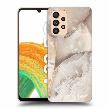 Husă pentru Samsung Galaxy A33 5G A336 - Cream marble