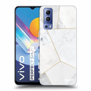 Husă pentru Vivo Y52 5G - White tile