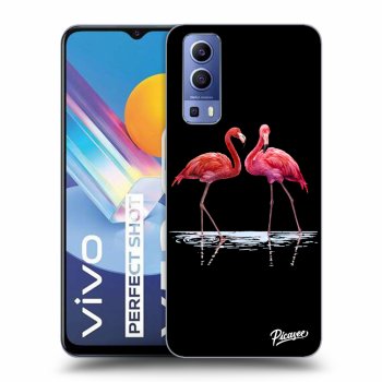 Picasee ULTIMATE CASE pentru Vivo Y52 5G - Flamingos couple