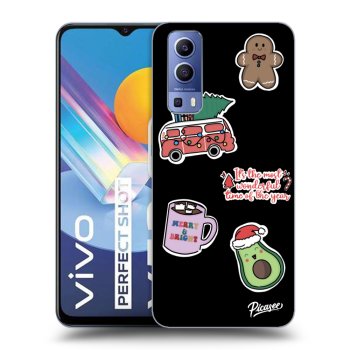 Husă pentru Vivo Y52 5G - Christmas Stickers