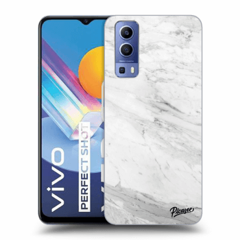 Husă pentru Vivo Y52 5G - White marble