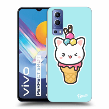 Picasee ULTIMATE CASE pentru Vivo Y52 5G - Ice Cream Cat