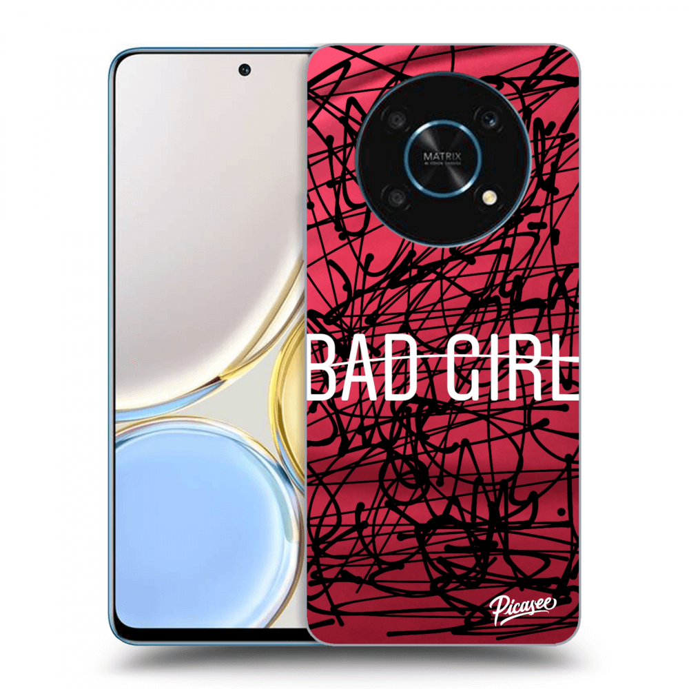 Picasee husă transparentă din silicon pentru Honor Magic4 Lite 5G - Bad girl