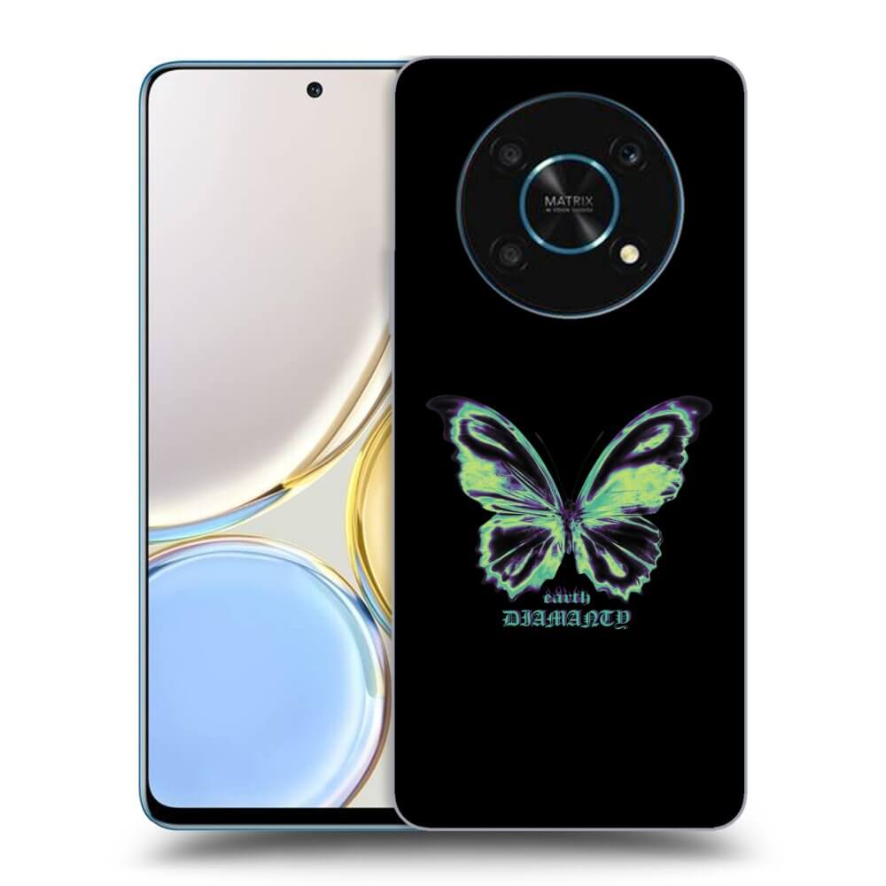 Picasee husă transparentă din silicon pentru Honor Magic4 Lite 5G - Diamanty Blue
