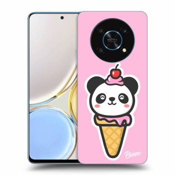 Picasee husă transparentă din silicon pentru Honor Magic4 Lite 5G - Ice Cream Panda