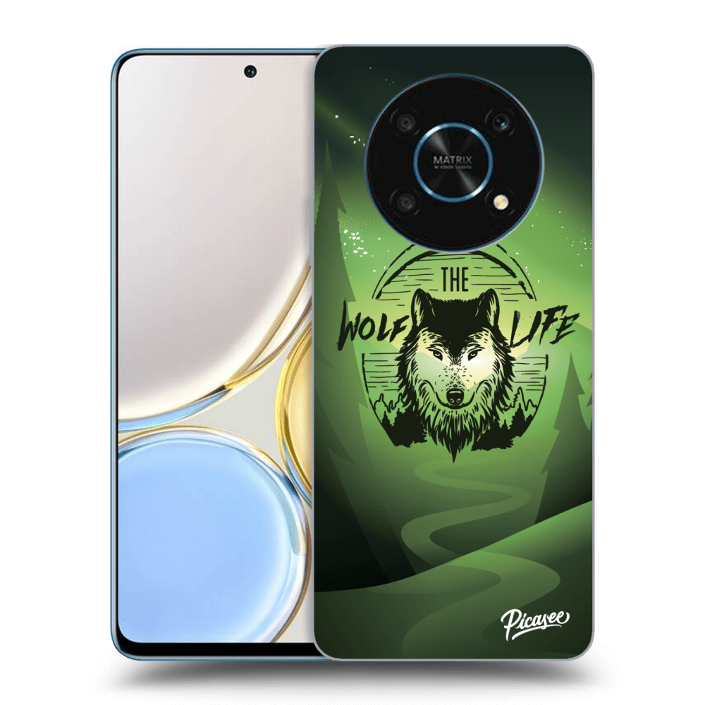 Picasee husă transparentă din silicon pentru Honor Magic4 Lite 5G - Wolf life