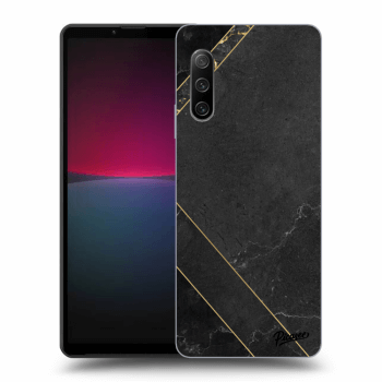 Husă pentru Sony Xperia 10 IV 5G - Black tile