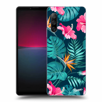 Husă pentru Sony Xperia 10 IV 5G - Pink Monstera