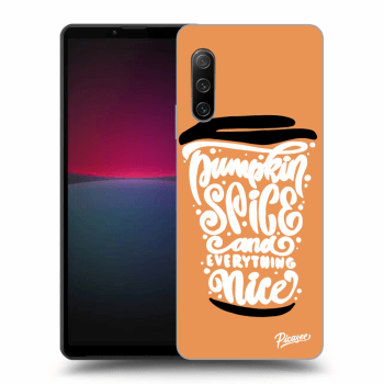 Husă pentru Sony Xperia 10 IV 5G - Pumpkin coffee
