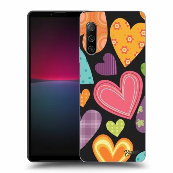Husă pentru Sony Xperia 10 IV 5G - Colored heart