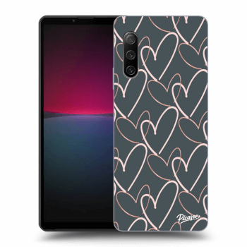 Picasee husă transparentă din silicon pentru Sony Xperia 10 IV 5G - Lots of love