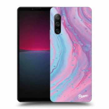 Husă pentru Sony Xperia 10 IV 5G - Pink liquid