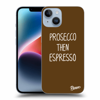 Husă pentru Apple iPhone 14 - Prosecco then espresso