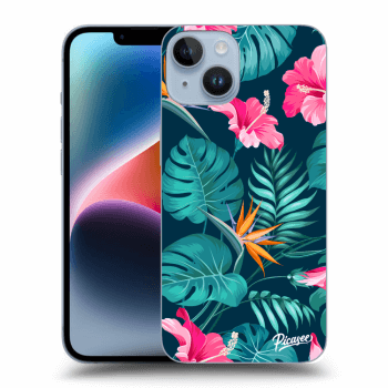 Husă pentru Apple iPhone 14 - Pink Monstera