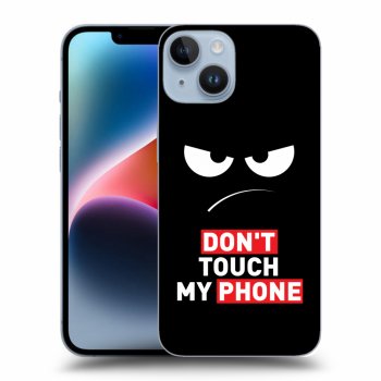 Husă pentru Apple iPhone 14 - Angry Eyes - Transparent