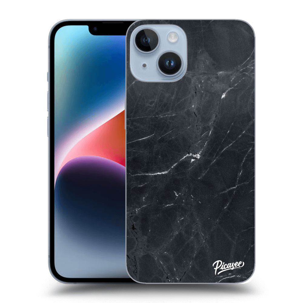 Picasee ULTIMATE CASE MagSafe pentru Apple iPhone 14 - Black marble