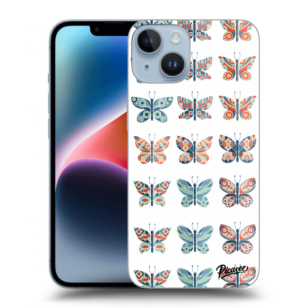 Picasee ULTIMATE CASE pentru Apple iPhone 14 - Butterflies