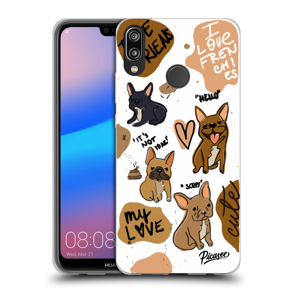Picasee ULTIMATE CASE pentru Huawei P20 Lite - Frenchies