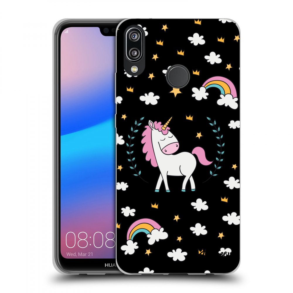 Picasee ULTIMATE CASE pentru Huawei P20 Lite - Unicorn star heaven