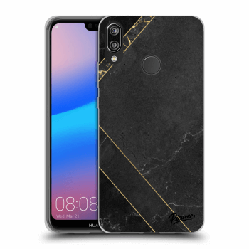 Husă pentru Huawei P20 Lite - Black tile