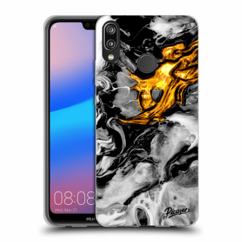 Husă pentru Huawei P20 Lite - Black Gold 2