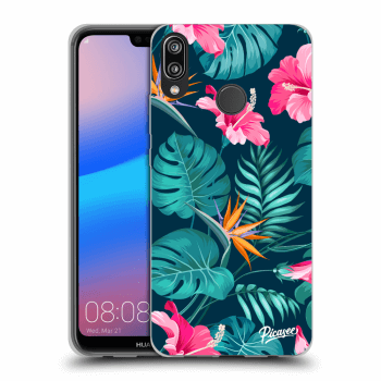 Husă pentru Huawei P20 Lite - Pink Monstera