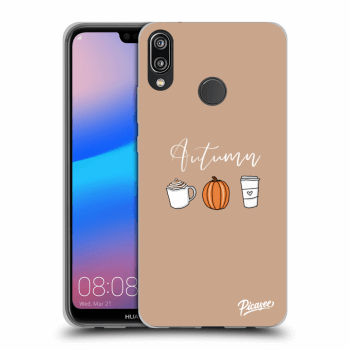 Picasee husă neagră din silicon pentru Huawei P20 Lite - Autumn