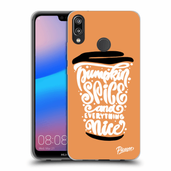Husă pentru Huawei P20 Lite - Pumpkin coffee