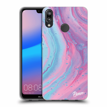 Husă pentru Huawei P20 Lite - Pink liquid