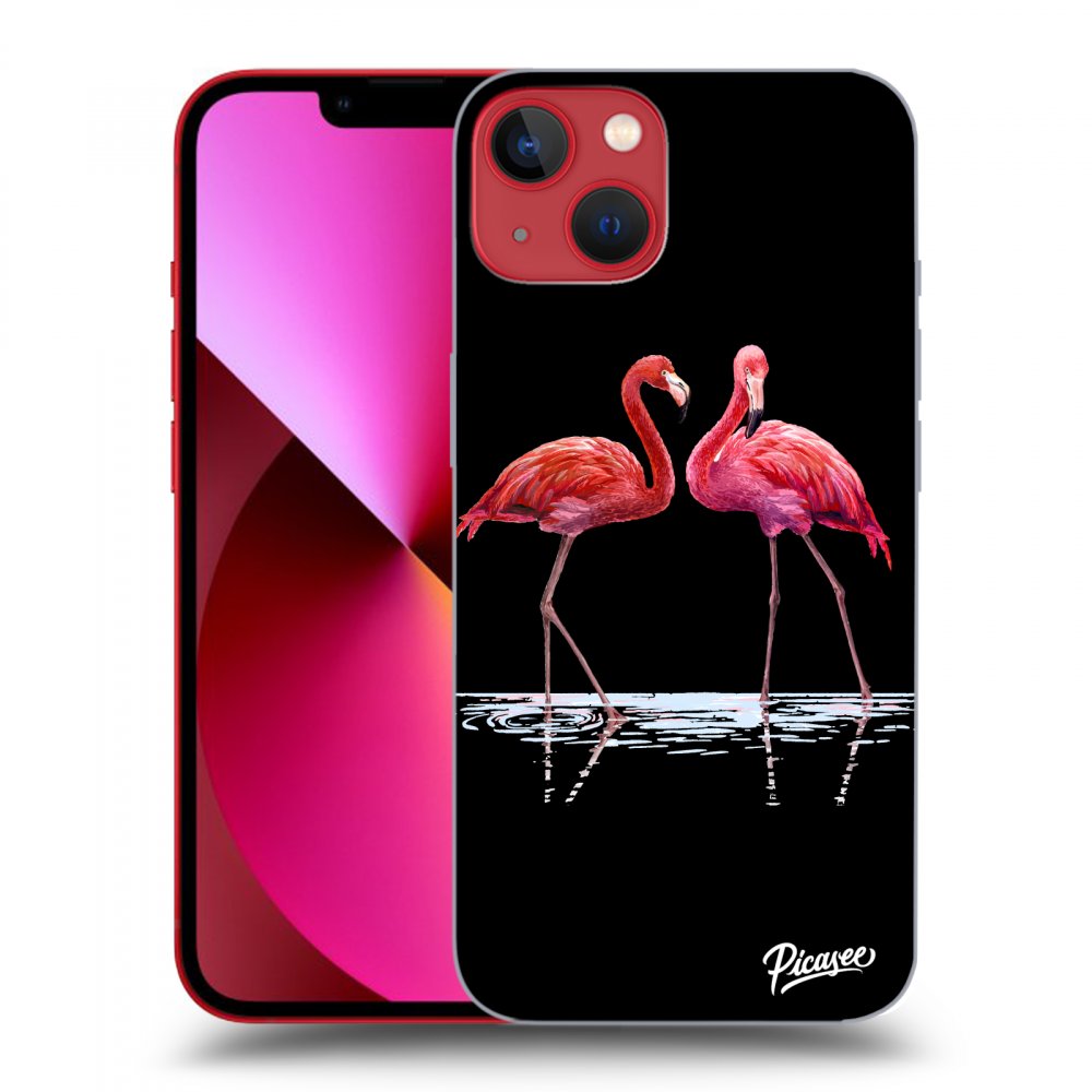 Picasee ULTIMATE CASE MagSafe pentru Apple iPhone 14 Plus - Flamingos couple