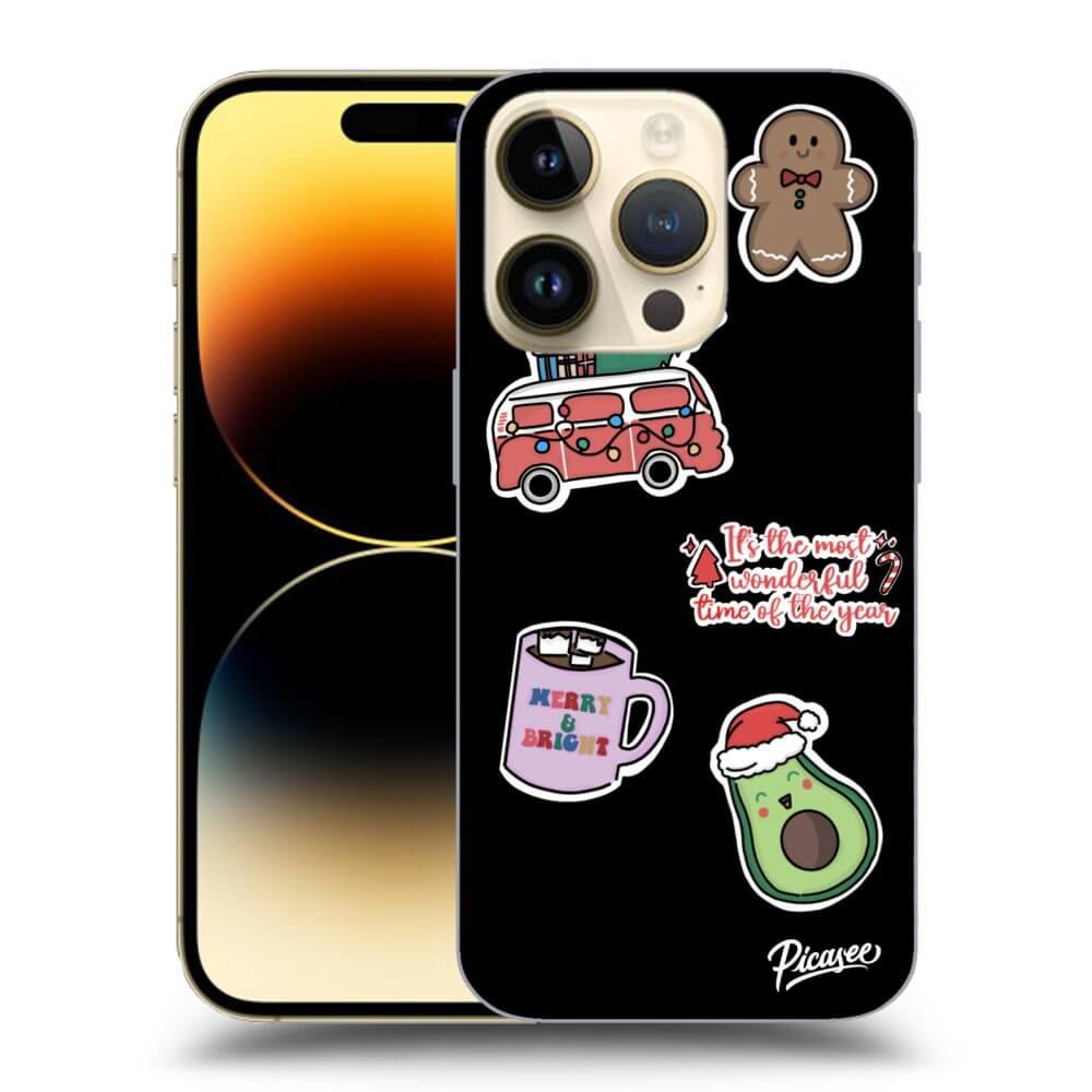 Picasee ULTIMATE CASE pentru Apple iPhone 14 Pro - Christmas Stickers