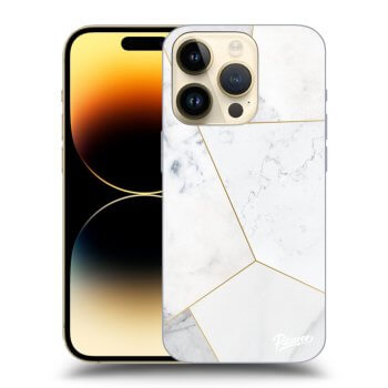 Husă pentru Apple iPhone 14 Pro - White tile