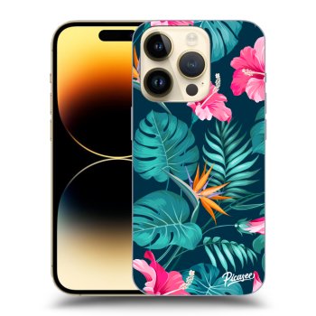 Husă pentru Apple iPhone 14 Pro - Pink Monstera