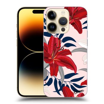 Husă pentru Apple iPhone 14 Pro - Red Lily