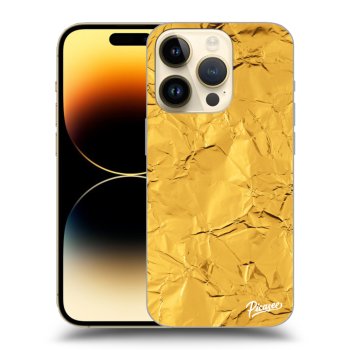 Picasee ULTIMATE CASE MagSafe pentru Apple iPhone 14 Pro - Gold
