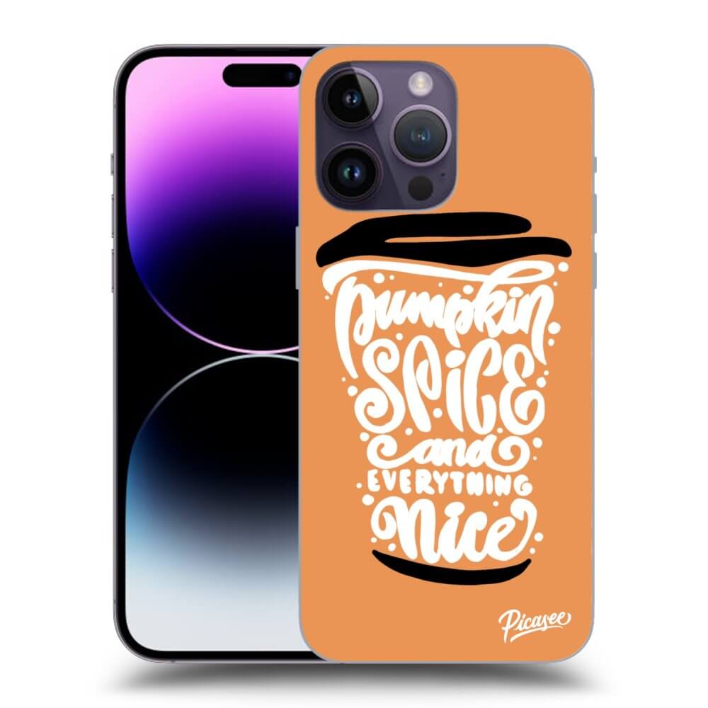 Picasee ULTIMATE CASE pentru Apple iPhone 14 Pro Max - Pumpkin coffee