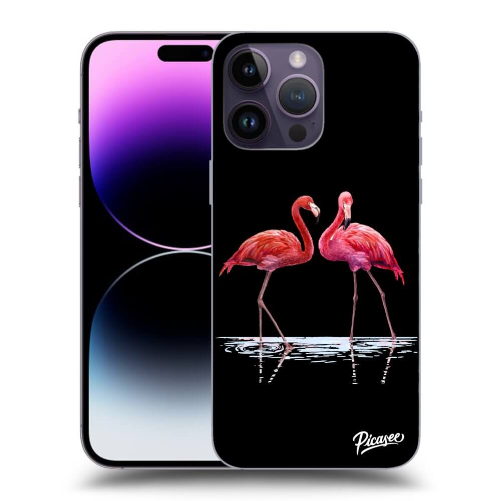 Picasee ULTIMATE CASE MagSafe pentru Apple iPhone 14 Pro Max - Flamingos couple