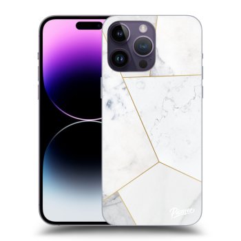 Husă pentru Apple iPhone 14 Pro Max - White tile