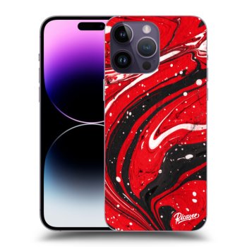 Picasee ULTIMATE CASE pentru Apple iPhone 14 Pro Max - Red black