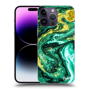 Husă pentru Apple iPhone 14 Pro Max - Green Gold