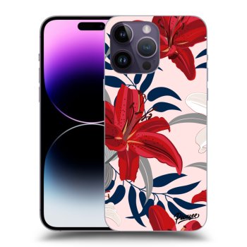 Husă pentru Apple iPhone 14 Pro Max - Red Lily