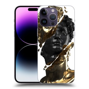 Husă pentru Apple iPhone 14 Pro Max - Gold - Black