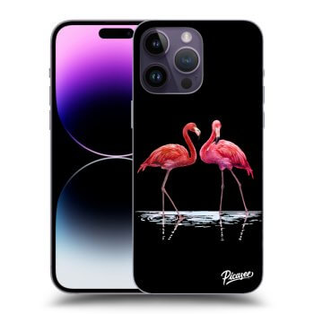 Picasee ULTIMATE CASE MagSafe pentru Apple iPhone 14 Pro Max - Flamingos couple