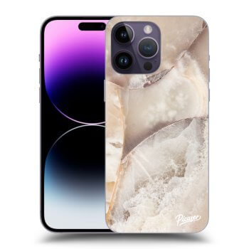 Picasee ULTIMATE CASE MagSafe pentru Apple iPhone 14 Pro Max - Cream marble