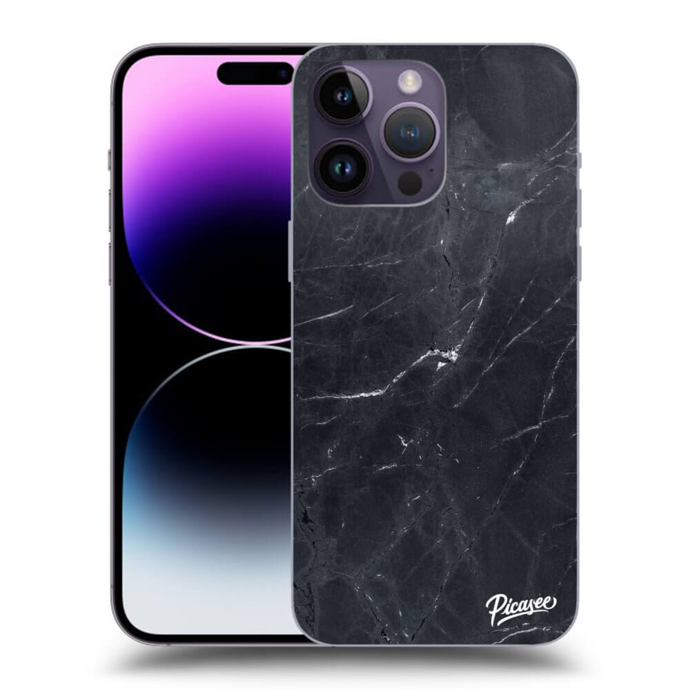 Picasee ULTIMATE CASE pentru Apple iPhone 14 Pro Max - Black marble