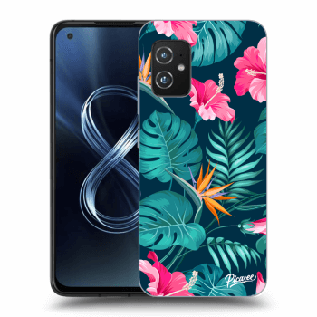 Husă pentru Asus Zenfone 8 ZS590KS - Pink Monstera