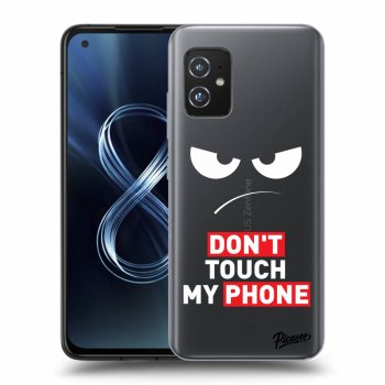 Husă pentru Asus Zenfone 8 ZS590KS - Angry Eyes - Transparent