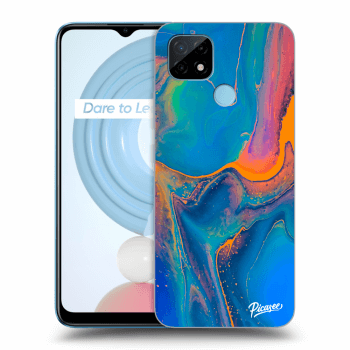 Husă pentru Realme C21Y - Rainbow